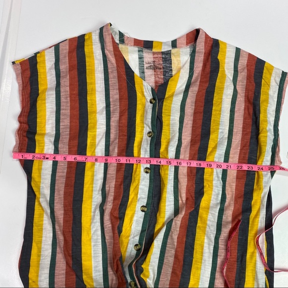 New 3X Bobbie Brooks plus size sleeveless striped - Picture 7 of 9